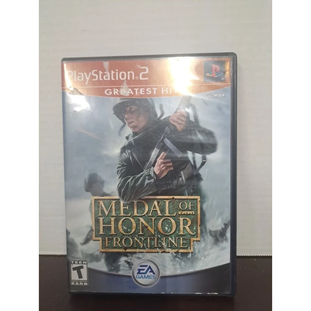 2002 Play Station 2 Medal Of Honor Frontline Game